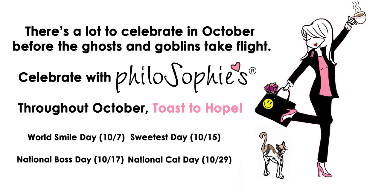 Celebrate October with philoSophie's