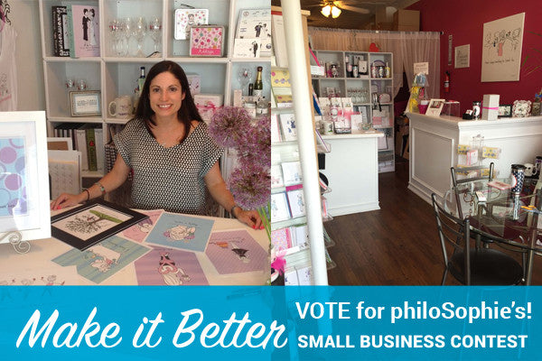 We’re a finalist in StickerYou’s Make it Better Small Business Contest!