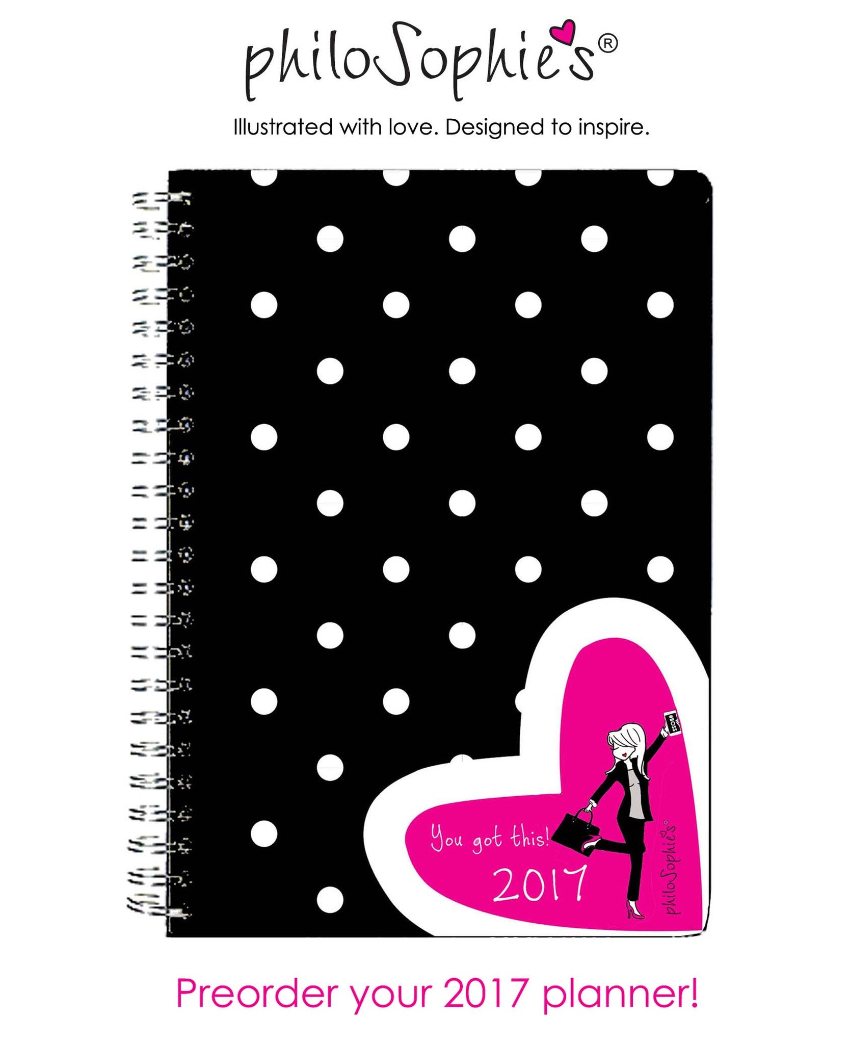 Preorder your 2017 philoSophie's Weekly Planner!