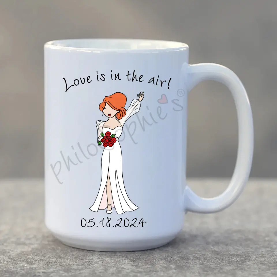 Personalized Ceramic Mug - Bride