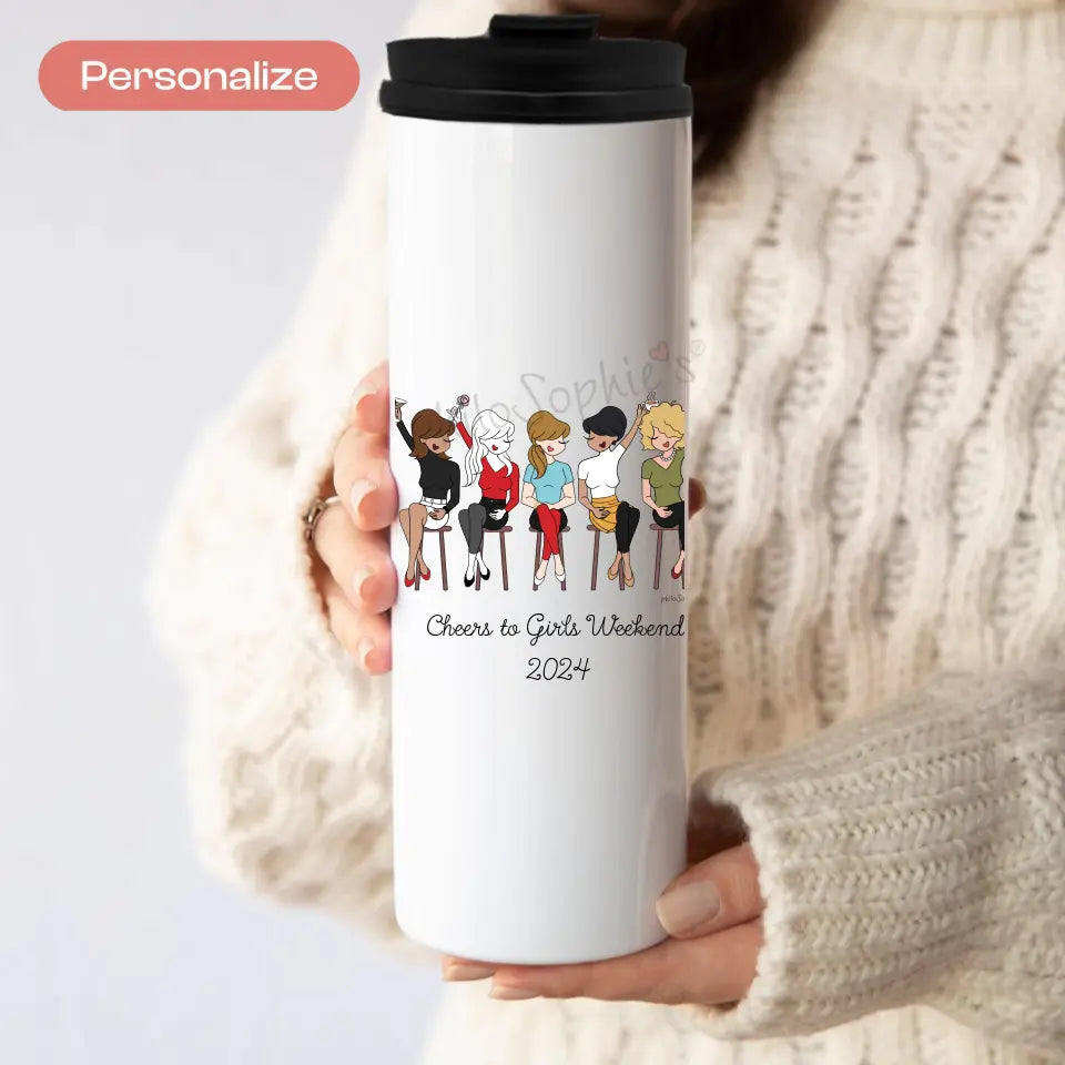Personalized Tumbler - 2+ Friends/Sisters