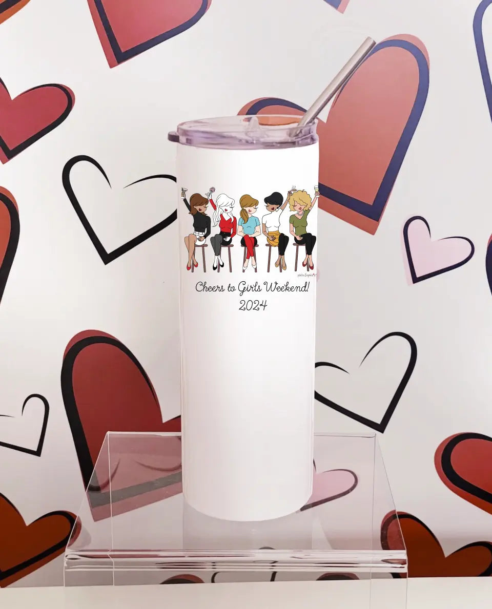 Personalized Tumbler - 2+ Friends/Sisters