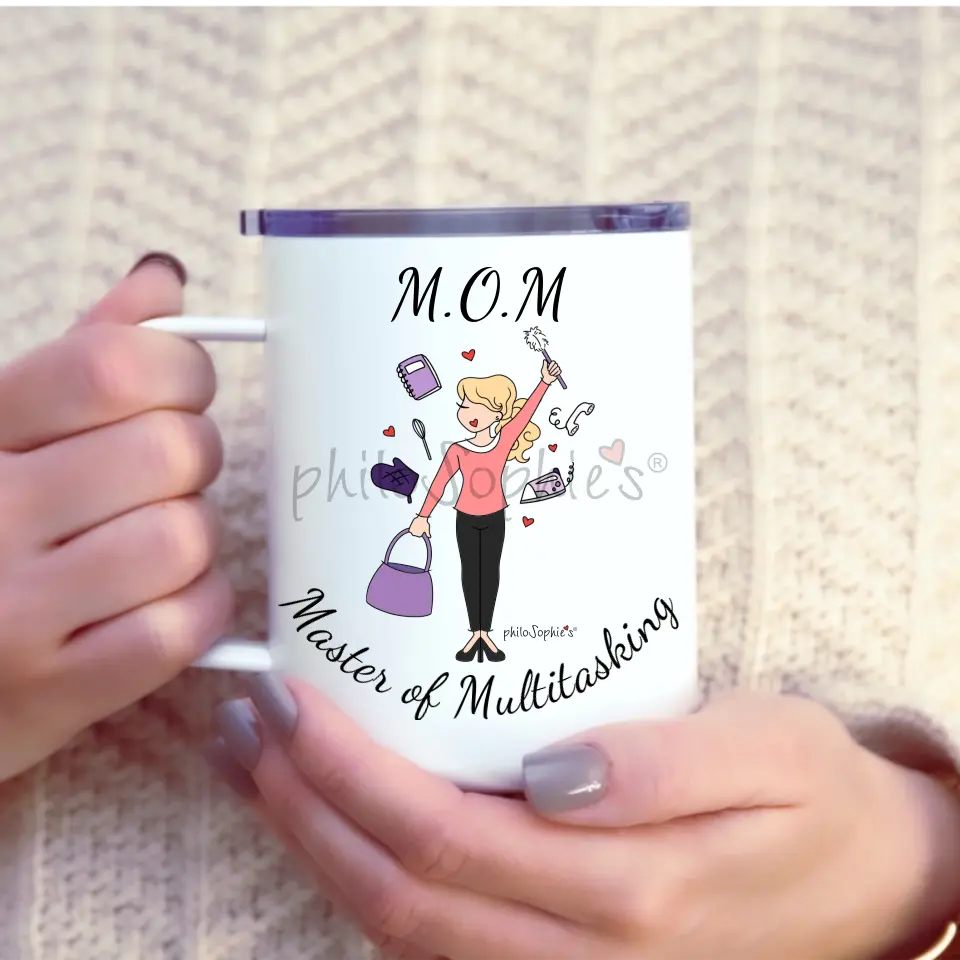 Travel Mug - MOM Master of Multitasking