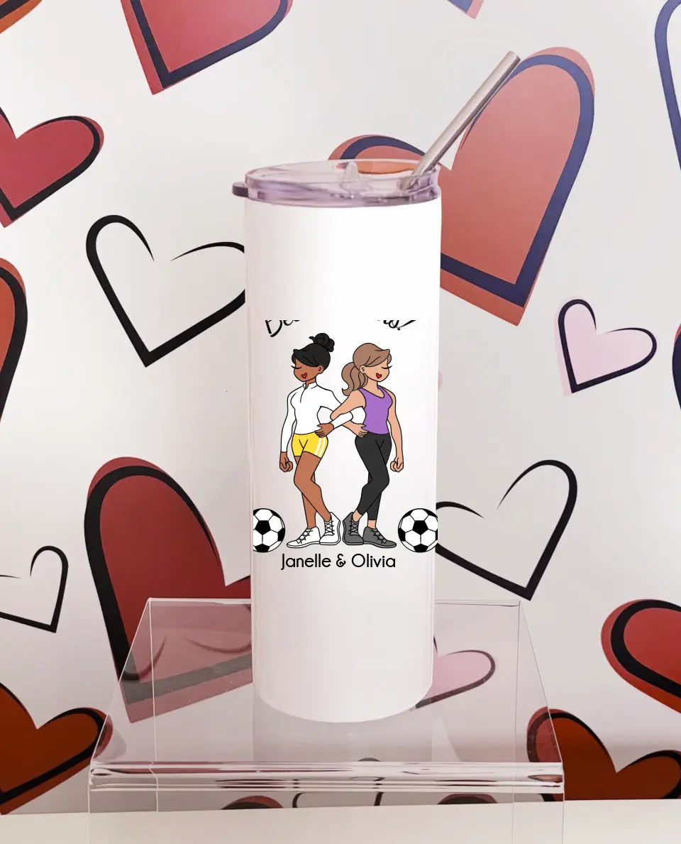 Personalized Tumbler - Soccer  Friends