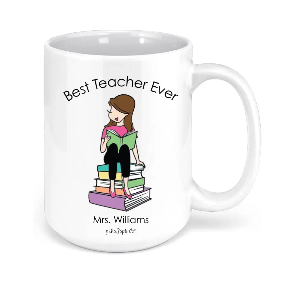 Ceramic Mug - Reading, Teacher