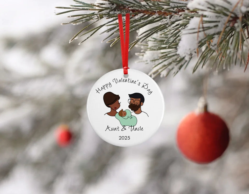 Gift Bundle - Aunt & Uncle Ceramic Mug and Ornament