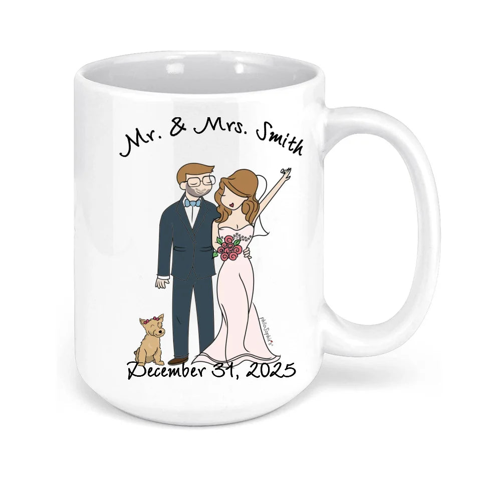 Ceramic Mug - Wedding Couple